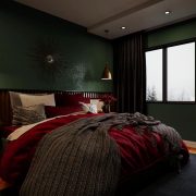 3D Interior Model Bed Room 0125 Scene 3dsmax