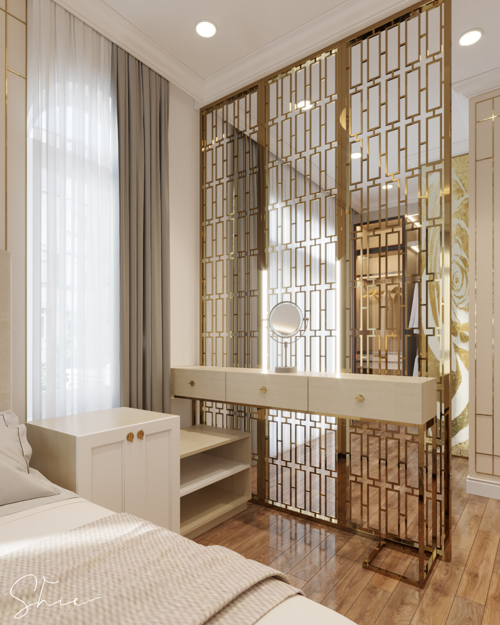 3D Interior Model Bed Room 0127 Scene 3dsmax