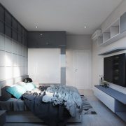 3D Interior Model Bed Room 0140 Scene 3dsmax