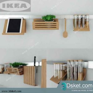 Free Download Kitchen Accessories 3D Model 0186