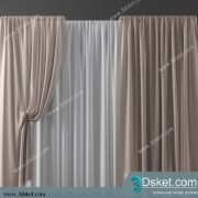 Free Download Curtain 3D Model Rèm 099