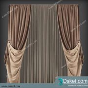 Free Download Curtain 3D Model Rèm 0102
