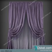 Free Download Curtain 3D Model Rèm 0105