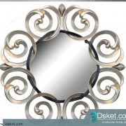 Free Download Mirror 3D Model Gương 067