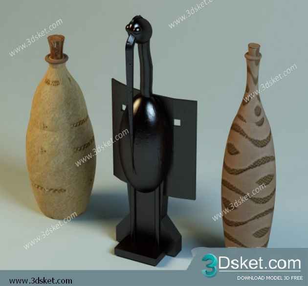 Free Download Sculpture 3D Model Điêu Khắc 055