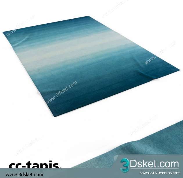 Free Download Carpets 3D Model Thảm 075