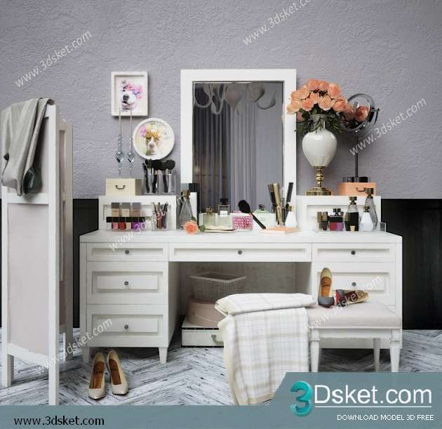 Free Download Decorative set 3D Model 0282