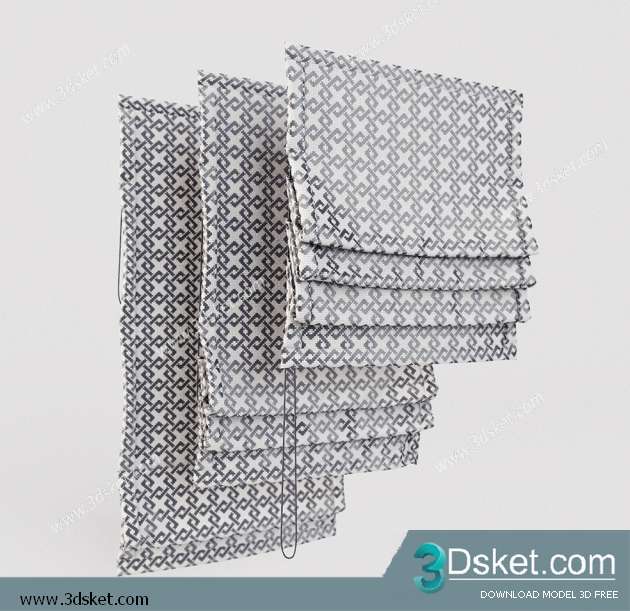 Free Download Curtain 3D Model Rèm 0146