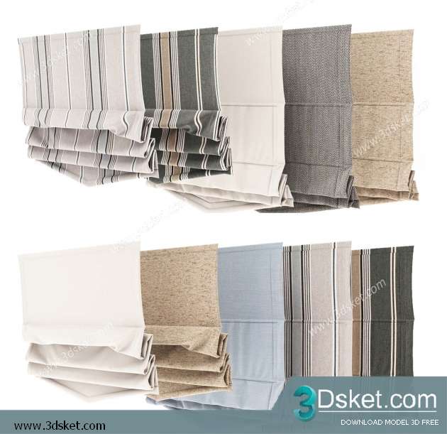 Free Download Curtain 3D Model Rèm 0148