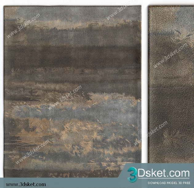 Free Download Carpets 3D Model Thảm 095
