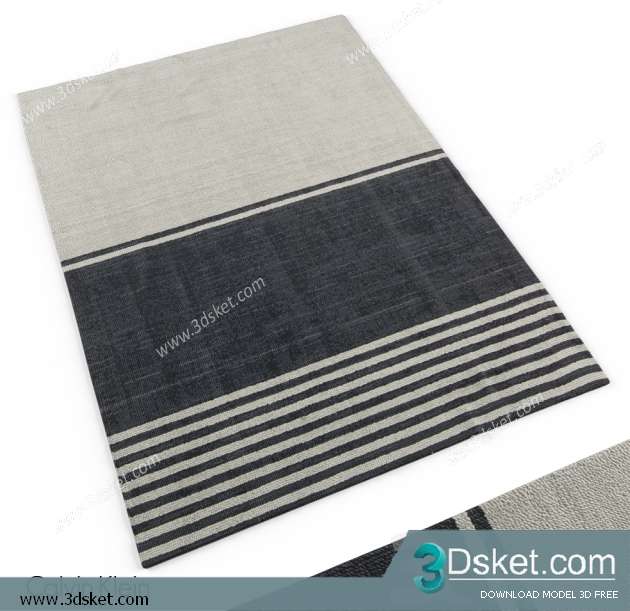 Free Download Carpets 3D Model Thảm 097