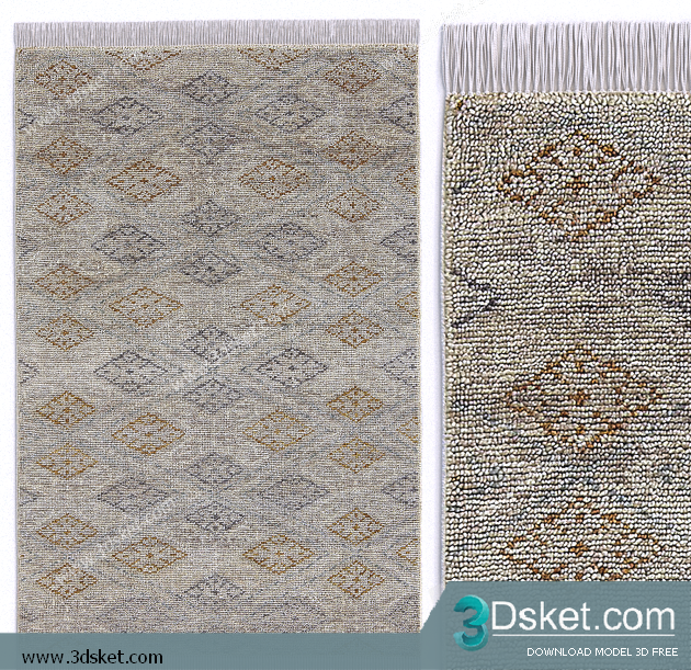 Free Download Carpets 3D Model Thảm 0100