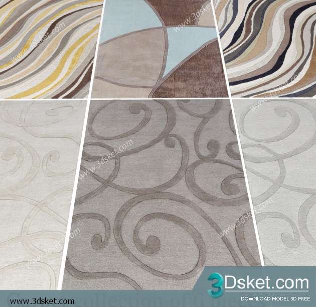 Free Download Carpets 3D Model Thảm 0103