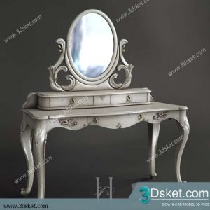 Free Download Mirror 3D Model Gương 086