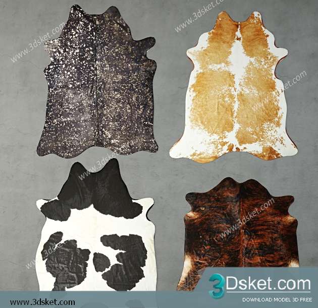 Free Download Carpets 3D Model Thảm 0105