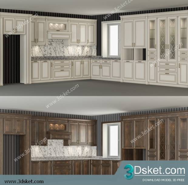 Free Download Kitchen 3D Model 068