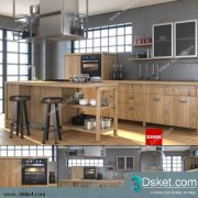 Free Download Kitchen 3D Model 074