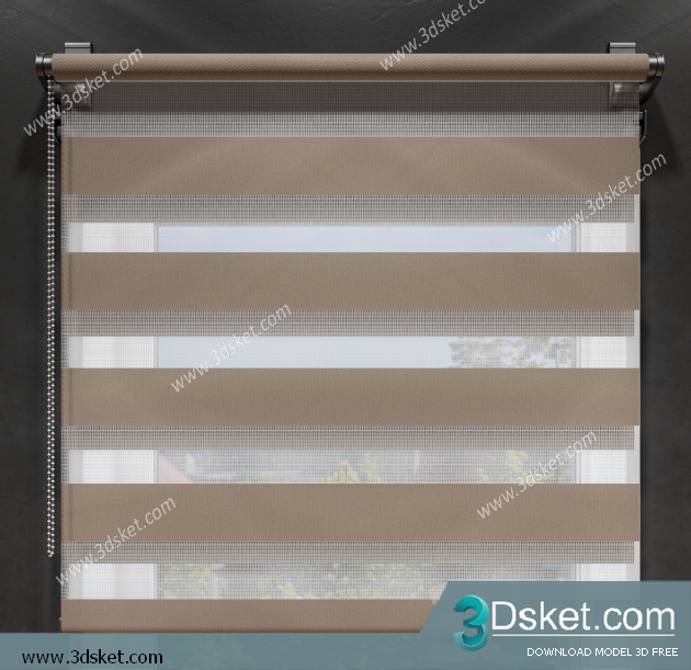 Free Download Curtain 3D Model Rèm 0181