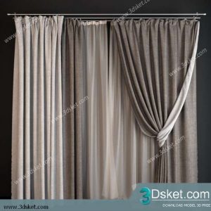 Free Download Curtain 3D Model Rèm 0183