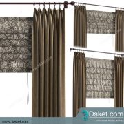 Free Download Curtain 3D Model Rèm 0187