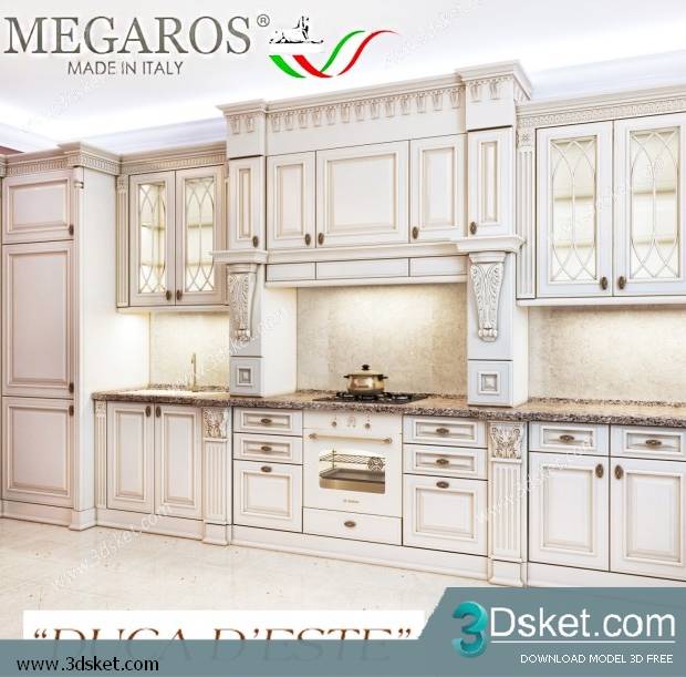 Free Download Kitchen 3D Model 085
