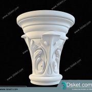 Free Download Decorative Plaster 3D Model 137