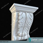 Free Download Decorative Plaster 3D Model 139