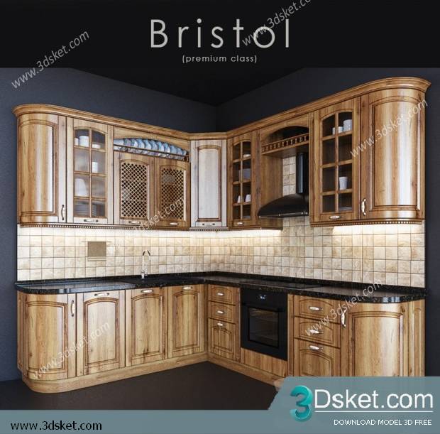 Free Download Kitchen 3D Model 092