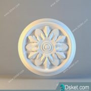 Free Download Decorative Plaster 3D Model 151