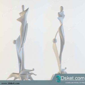 Free Download Sculpture 3D Model Điêu Khắc 058