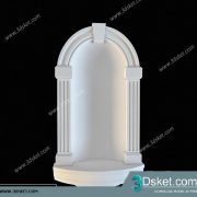 Free Download Decorative Plaster 3D Model 157