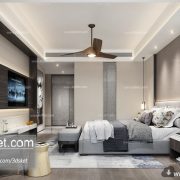3D Interior Model BedRoom A045 Scene 3dsmax