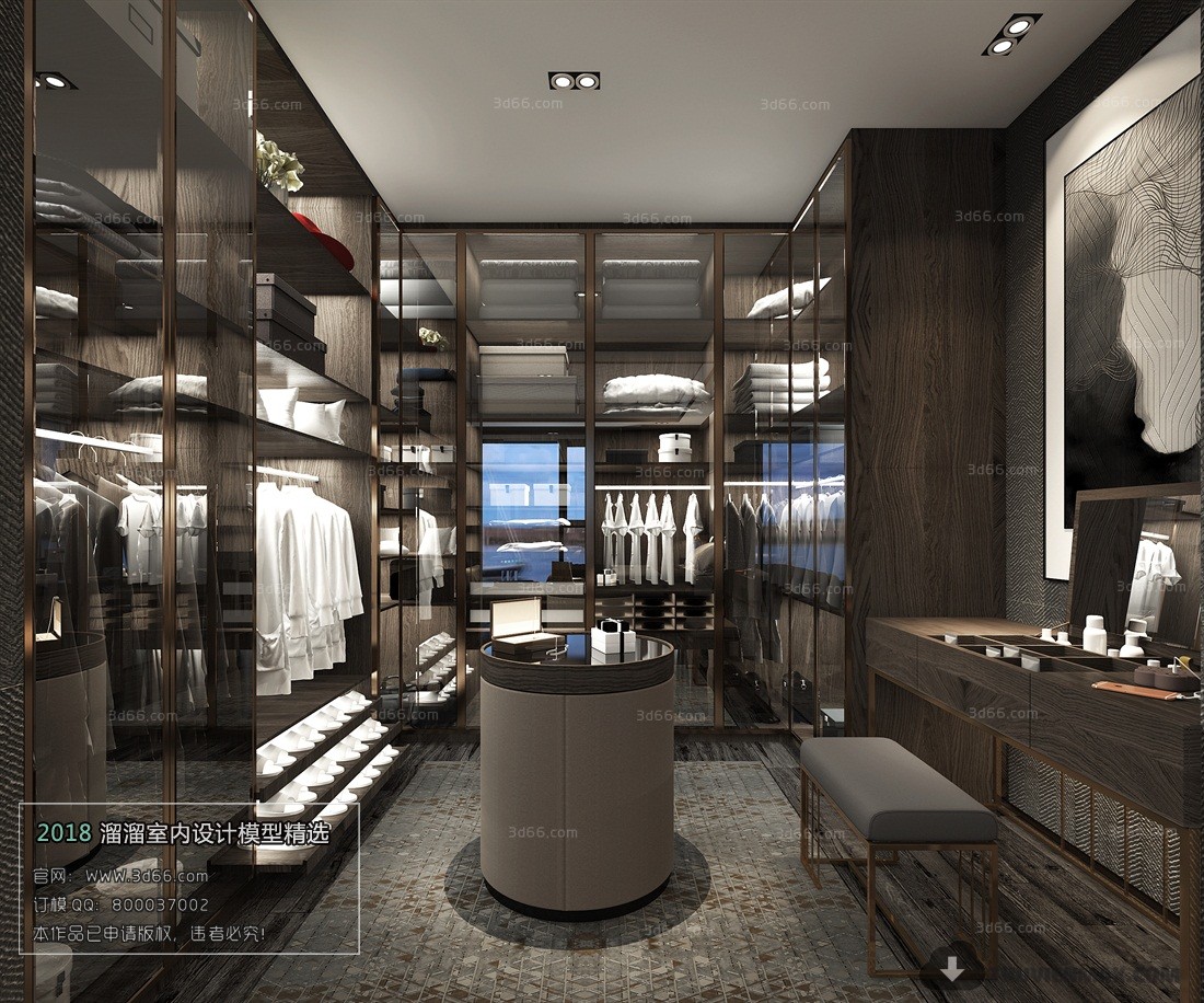 3D Interior Model Housing Space B002 Scene 3dsmax