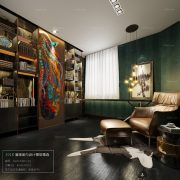 3D Interior Model Housing Space B003 Scene 3dsmax