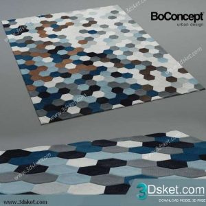 Free Download Carpets 3D Model Thảm 0146