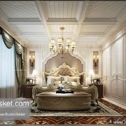 3D Interior Model BedRoom E011 Scene 3dsmax