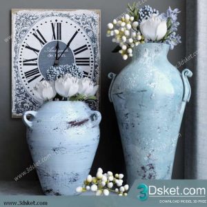 Free Download Vase 3D Model 0167