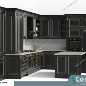 Free Download Kitchen 3D Model 0141