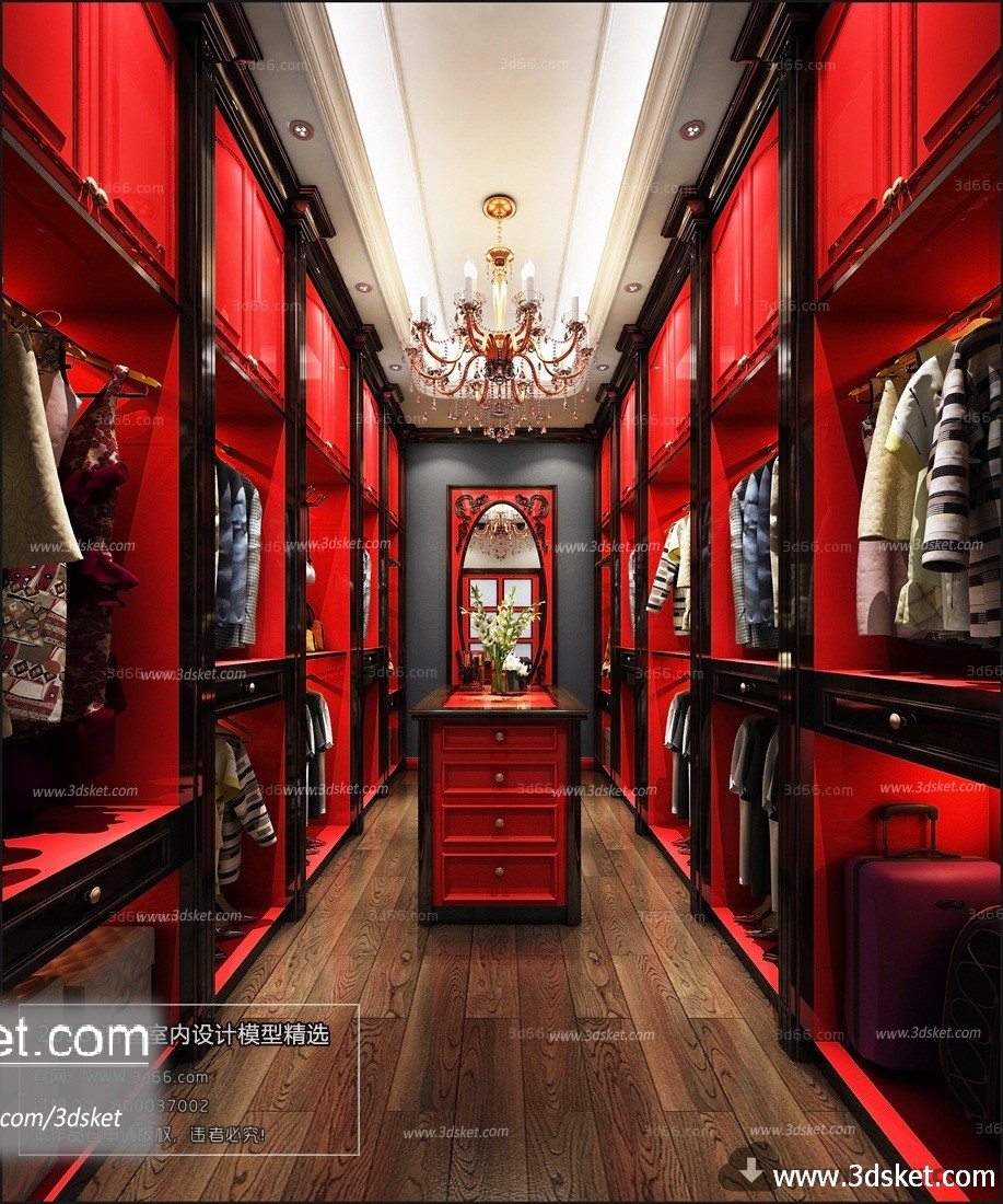 3D Interior Model Housing Space J012 Scene 3dsmax