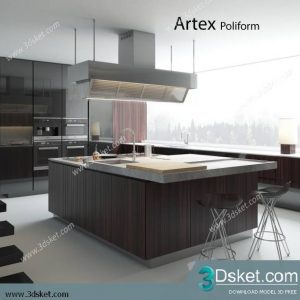 Free Download Kitchen 3D Model 0142