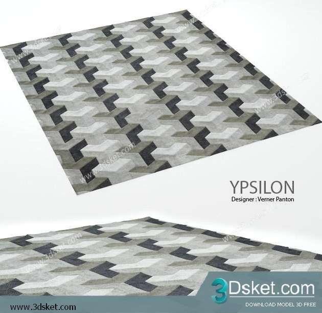 Free Download Carpets 3D Model Thảm 0151
