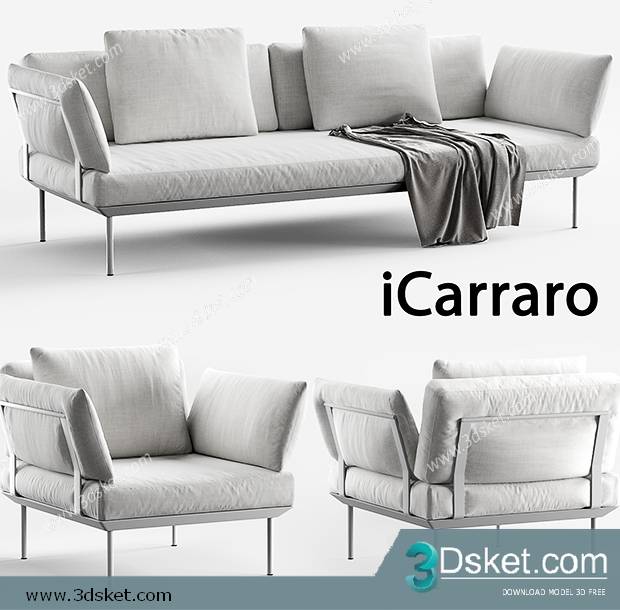 3D Model Sofa Free Download 0685