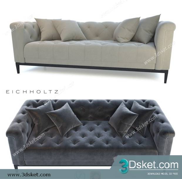 3D Model Sofa Free Download 0688