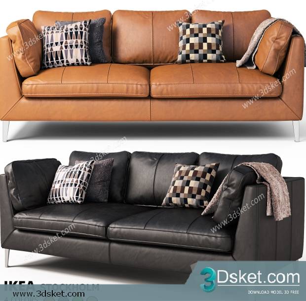 3D Model Sofa Free Download 0689
