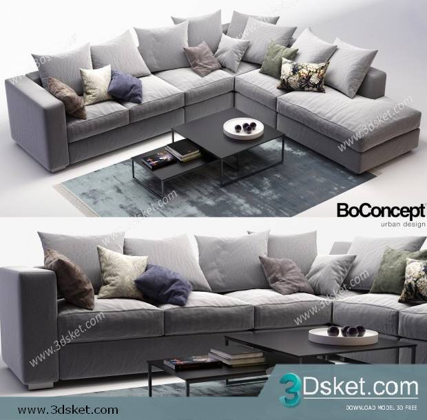 3D Model Sofa Free Download 0693