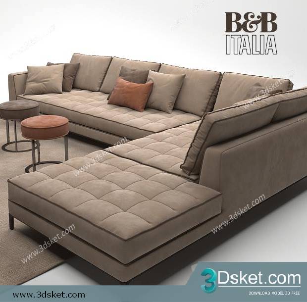 3D Model Sofa Free Download 0331