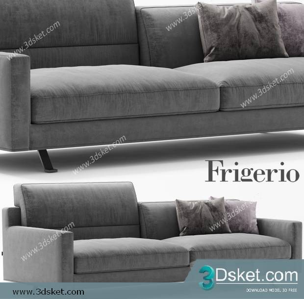 3D Model Sofa Free Download 0698