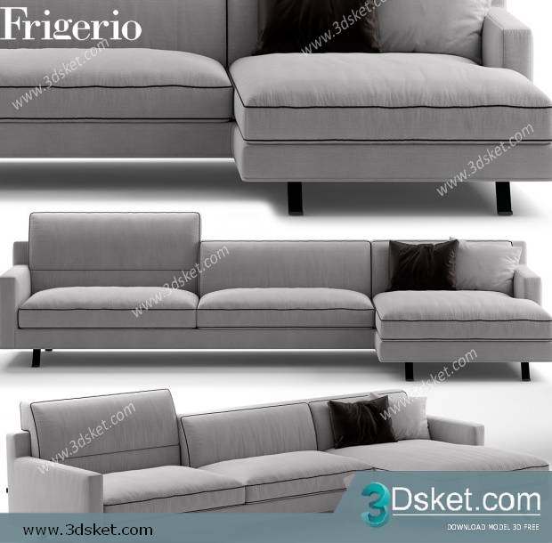 3D Model Sofa Free Download 0699
