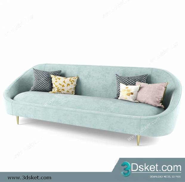 3D Model Sofa Free Download 0702