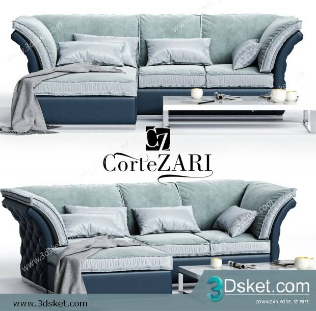 3D Model Sofa Free Download 0709